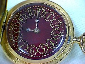 18ct Gold Full Hunter Pocket Watch