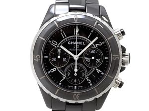 Used[A] Watch CHANEL J12 chronograph H0940 automatic Black dial N2W
