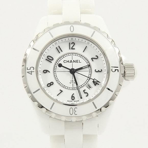 Used[B] Watch Chanel H0968 J12 33mm ceramic Quartz White Arabic M7V
