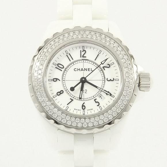 Used[B] Watch Chanel H0967 J12 33mm ceramic / 2WD Quartz White Arabic Y1V