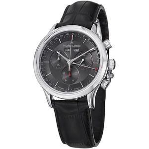 Maurice Lacroix Les Classiques Mens Grey Dial Calendar Watch LC1228-SS001-330