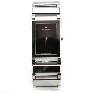 Men's Movado 89.CL.11432 Stainless steel Watch Classic Movado Face ceramic
