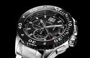 EDOX 10017-3-NIN2 Class-1 Chronograph Big Date - NEW !!! VERY RARE !!!