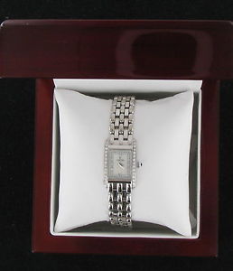 CONCORD LADIES VENETO MINI 18K SOLID WHITE GOLD DIAMOND MOTHER-OF- PEARL WATCH