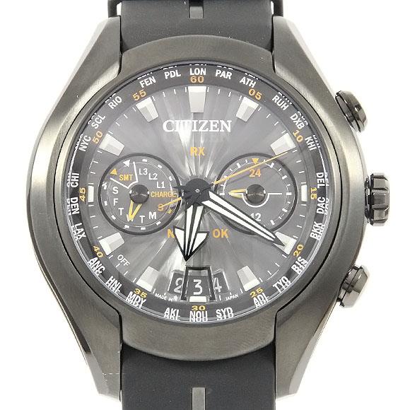 Used[B] Watch Citizen Promaster satellite wave DLC solar Quartz Gray Black H2J