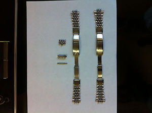 Vintage Doxa Synchron Watchbands, US Divers Sharkhunter Sub 300T, Stainless