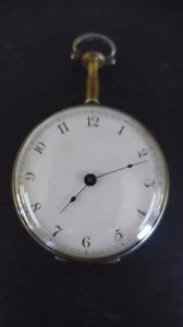 Antique unusual quarter repeater pocket watch rare Eustace Durran Banbury key