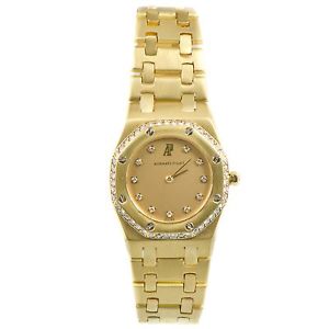 Audemars Piguet Royal Oak  18kt Yellow Gold  Quartz Women's Watch