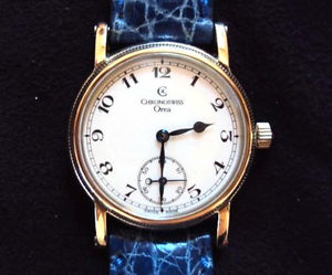 Chronoswiss OREA Chrom Damenarmbanduhr Damenuhr neuwertig