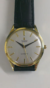 Gents 9ct Gold Universal  Geneve Watch