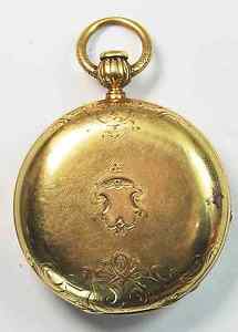 Beautiful Stoddart Bros Liverpool Heavy 18k Hunters Case Fusee Pocket Watch KW