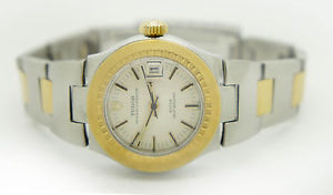 Tudor Oysterdate Princess Self Winding Two Tone Stahl Gold Sammler Automatik Uhr