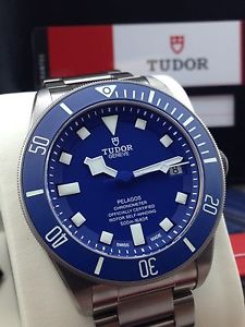 AUTHENTIC BRAND NEW TUDOR PELAGOS REF. 25600TB ~ BLUE DIAL