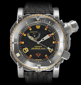 Visconti Abyssus Sport-Dive 3000M. Ardoise Wristwatch