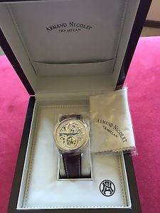 9620S-AG-P713MR2 Armand Nicolet LS8 Limited Edition Watch only 200 worldwide