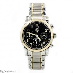 Girard Perregaux Ferrari 8020 Stainless Steel Two Tone Black Dial Mens'