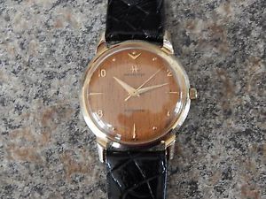 Near Mint 14K Solid Gold Hamilton Sherwood N Automatic Watch