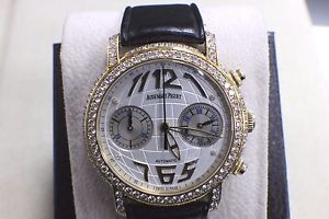 AUDEMARS PIGUET JULES 18KT YELLOW GOLD & DIAMOND WATCH 2599BA.ZZ.DO88CR.01.A