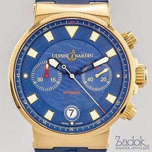 Ulysse Nardin Blue Seal 18k Rose Gold 41mm Men’s Watch Ltd. Edition 553/999