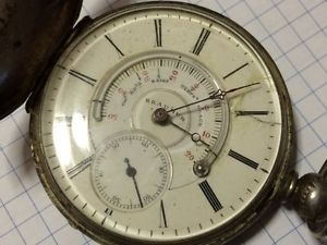 pocket watch with a thermometer chronometer