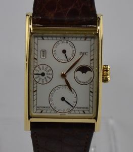 IWC NOVECENTO PERPETUAL CALENDAR 18K GOLD MOON FASE - OROLOGIO IWC NOVECENTO