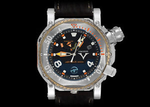 Visconti Abyssus Pro-Dive 3000M. Stainless Steel Wristwatch