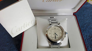 CARTIER PASHA 42MM REF.W31072M7 CALIBRO 8000MC MANIFATTURA  JAEGER LE COULTRE !!