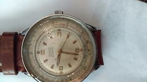 vintage juvenia rare Slide-Rule Arithmo caculator watch
