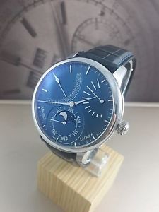 MENS MAURICE LACROIX MASTERPIECE LUNE RETROGRADE AUTOMATIC MOONPHASE MP6528 43mm