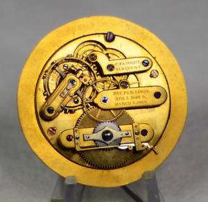 FASOLDT MOV'T KW/KS w/COAXIAL DOUBLE ESCAPE WHEEL 135