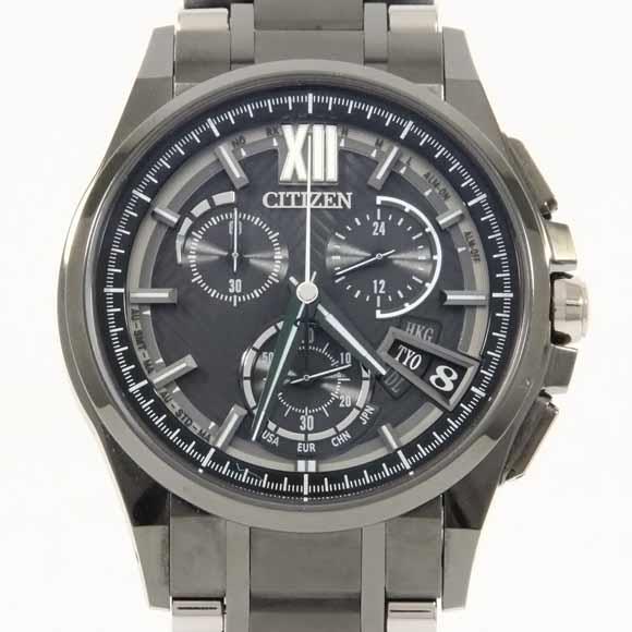 Used[B] Watch Citizen Atessa 25th LIMITED solar Quartz Black T6E