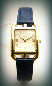 Montre Dame HERMES CAPE COD or 18 carats N