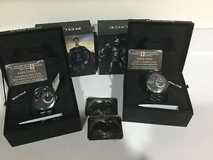 Very Rare Matching Serial Numbers Batman Vs Superman Watches made By Police