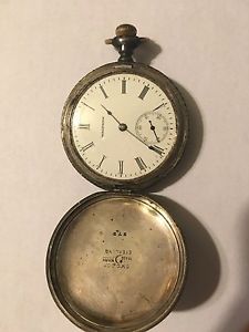 Waltham Sterling Silver Pocket Watch