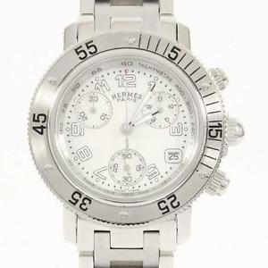 Authentic HERMES CL2.310 Clipper Diver Chronograph Quartz  #260-001-319-6608