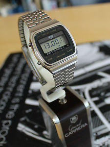 VERY RARE HEUER 980.010 QUARTZ CHRONOGRAPH - MONTE CARLO RALLY AUTAVIA