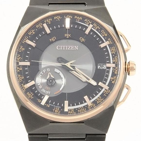 Used[B] Watch Citizen F100-T021425 / CC2004-59E satellite BK Â· GY L0S