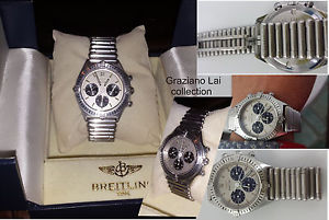 BREITLING CALLISTO CHRONO MECHANICAL ALL STEEL ROULEAUX BRACELET SALEf