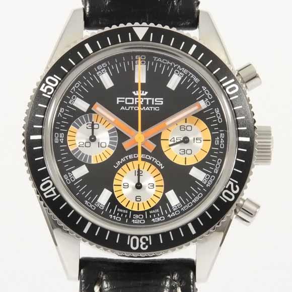 Used[B] Watch Fortis 800.20.80OR Marin master vintage LI Black Black Z0S