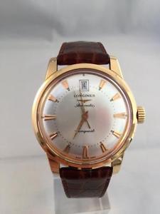 LONGINES CONQUEST AUTOMATICO IN ORO 18 KT VINTAGE '70 SELFWIND GOLD WRIST WATCH