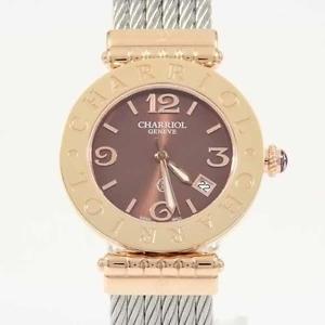 Used[B] Watch Philippe Charriol ACL. 51.803 Alexander C RG co Brown B4E