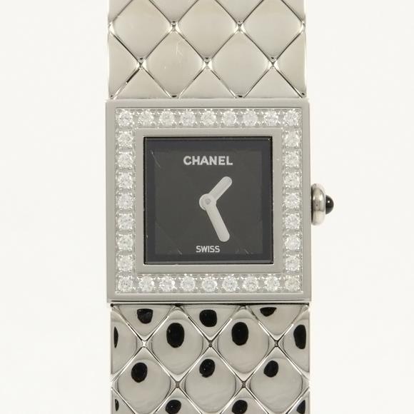 Used[B] Watch Chanel H0489 Matorasse / D Quartz Black With our original BOX A4P
