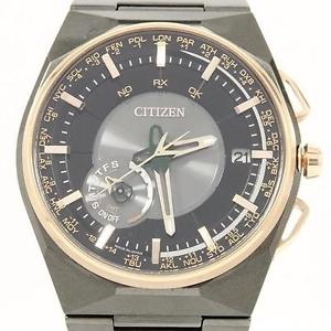 Used[B] Watch Citizen F100-T021425 / CC2004-59E satellite BK Â· GY D5Q