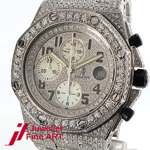 Audemars Piguet Royal Oak Offshore Chronograph ca. 25 ct Brillanten nicht orig.