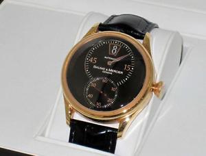 Baume and Mercier Jumping Hours 18K rose gold Ltd Ed 122/176 box and papers