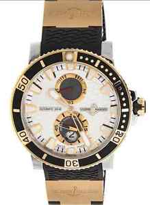 ULYSSE NARDIN Maxi Marine Diver 18kt Rose Gold 265-90-3-91 R$22,200