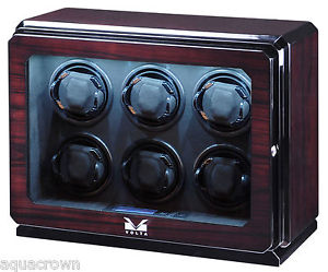 Volta Automatic Roadster Rosewood 6 Watch Winder Box 31-570062