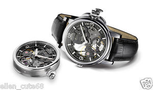 EPOS 45mm OEUVRE D’ART 3429 LE Hand-Wound Skeleton 2015 Limited Ed.Unitas 6498