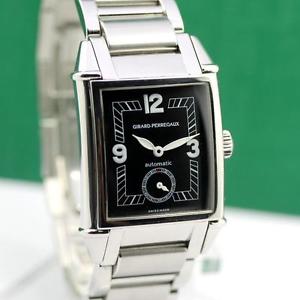 GIRARD PERREGAUX VINTAGE 2593 STAINLESS STEEL AUTOMATIC MEN'S WATCH