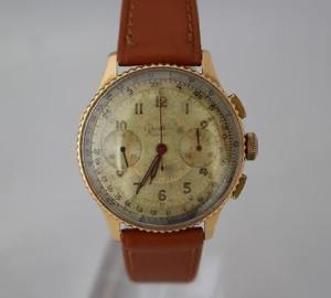 Breitling CHRONOMAT Ref. 769 Cal. Venus 175 gold 18K Vintage